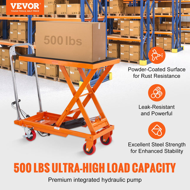 Hidraulinis kėlimo stalas VEVOR TF23, 230 kg keliamoji galia
