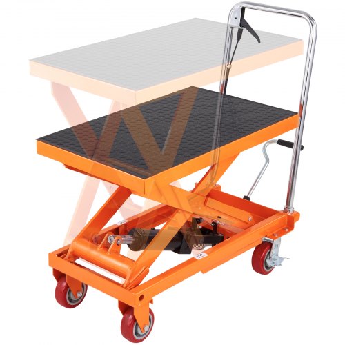 Hidraulinis kėlimo stalas-vežimėlis VEVOR TFD50, 500 kg