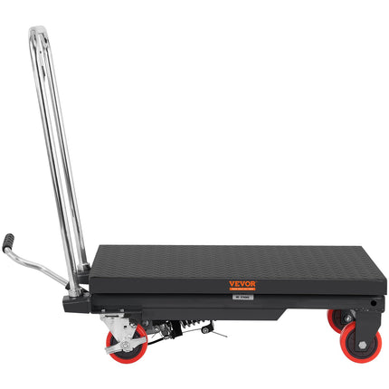Hidraulinis kėlimo stalas-vežimėlis VEVOR TF23, 230 kg keliamoji galia
