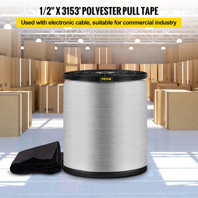 Poliesterio traukimo juosta VEVOR DLLD-12.7MMX961, 567 kg tempimo galia