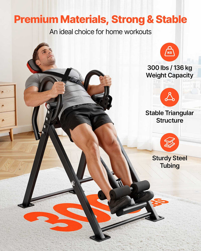 Inversinis stalas VEVOR QD002C, 136 kg apkrova
