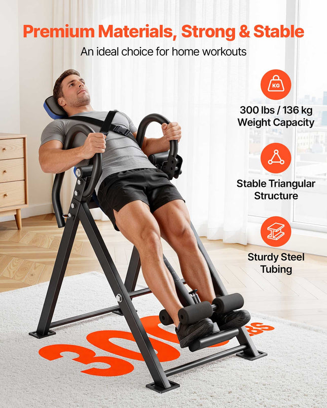 Inversinis stalas VEVOR QD002C, 136 kg keliamoji galia