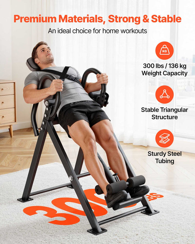 Gravitacinis inversinis stalas VEVOR QD002C, 136 kg apkrova