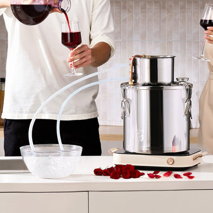 Alkoholio distiliavimo aparatas VEVOR STDB-20L, 19 l