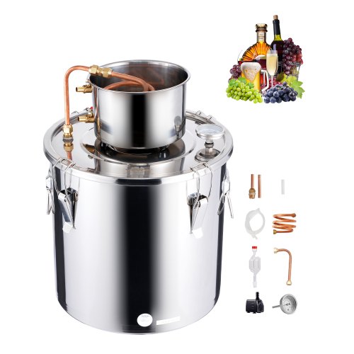 Alkoholio distiliavimo aparatas VEVOR STDB-30L-U, 30 l