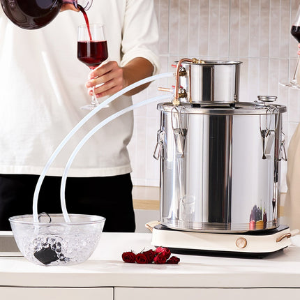 Alkoholio distiliavimo aparatas VEVOR STDB-30L-U, 30 l