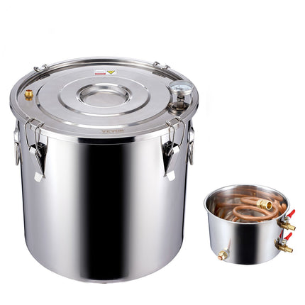 Alkoholio distiliavimo aparatas VEVOR STDB-30L-U, 30 l