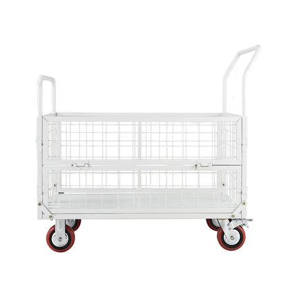 Platforminis vežimėlis su bortais VEVOR TC7010, 907 kg keliamoji galia