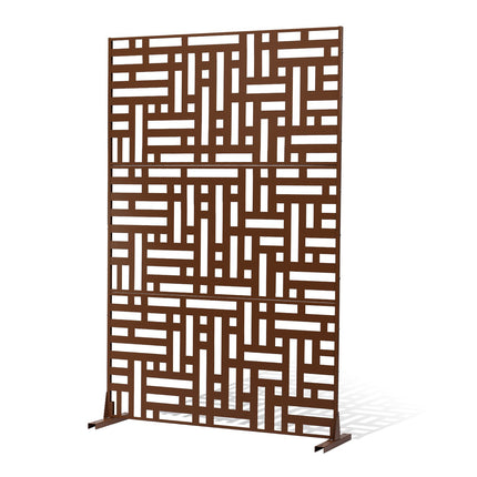 Metalinė dekoratyvinė pertvara VEVOR HA-SS-06, 91 x 183 cm