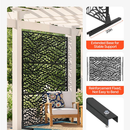 Metalo pertvara VEVOR HA-SS-04, 120 x 183 cm