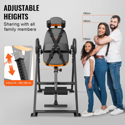 Inversinis stalas VEVOR QD002, 136 kg keliamoji galia