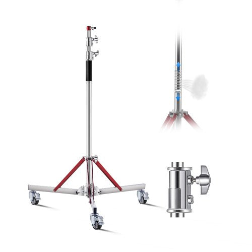 Apšvietimo stovas su ratukais VEVOR SH-HD-005, 320 cm aukštis