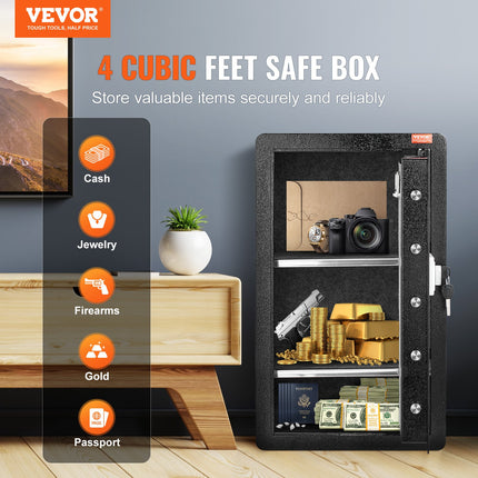 Seifas VEVOR SS-700ZW, 113 l talpos