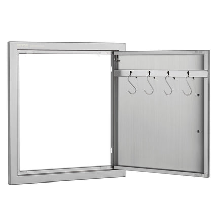 Lauko virtuvės durelės VEVOR BH-002, 457x508 mm