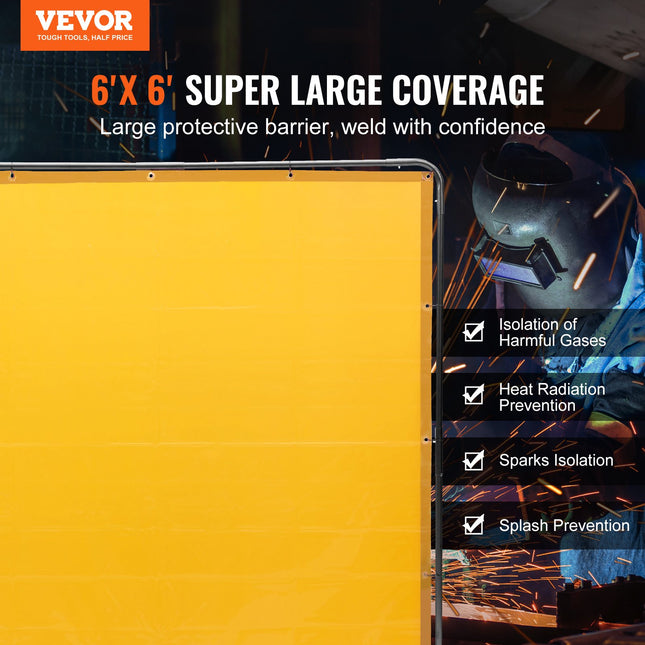 Suvirinimo ekranas VEVOR XU-2309, 1,8 x 1,8 m
