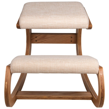 Ergonominė klūpėjimo kėdė VEVOR White Oak, 100 kg apkrova
