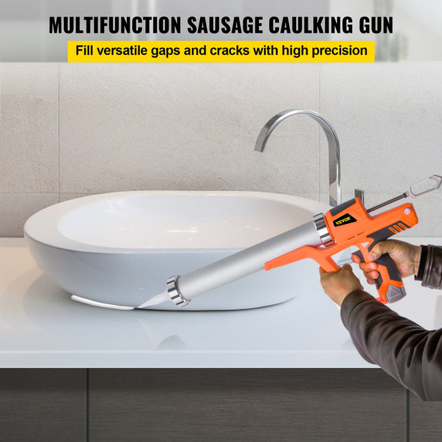 Akumuliatorinis silikono pistoletas VEVOR G8501, 3800 N