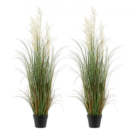 Dirbtinė nendrinė žolė VEVOR SS003, 119 cm (2 vnt.)