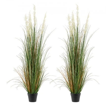Dirbtinė nendrinė žolė VEVOR SS002, 150 cm (2 vnt.)