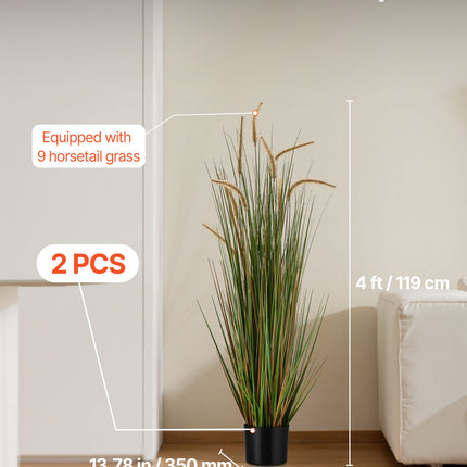 Dirbtinis augalas VEVOR SS004, 119 cm (2 vnt.)