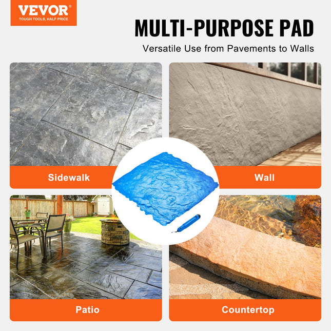 Betono štampavimo forma VEVOR YX-05, 60x60 cm