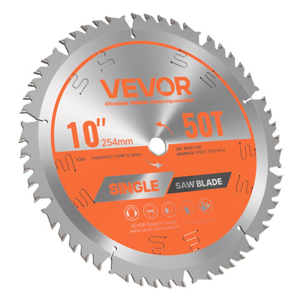 Diskinis pjūklas medžiui VEVOR 254*2.5*15.875-50T, 254 mm skersmens