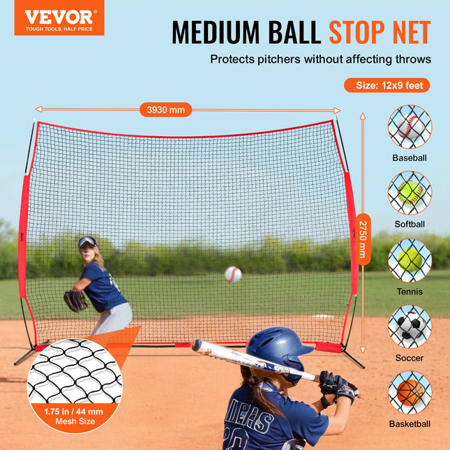 Apsauginis sporto tinklas VEVOR SSPDYBQ004, 3,6 x 2,7 m