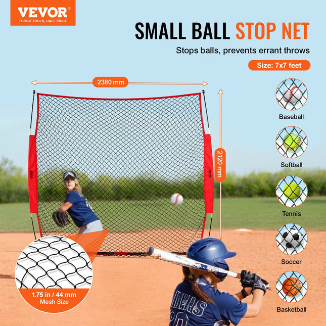 Apsauginis sporto tinklas VEVOR SSPDYBQ003, 213x213 cm