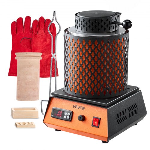 Elektrinė metalo lydymo krosnis VEVOR KD-1151, 1500W