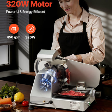 Elektrinė pjaustyklė VEVOR 250B, 320 W