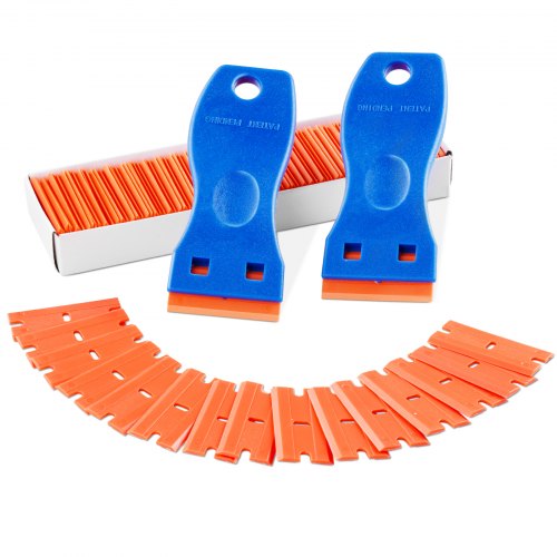 Plastikinis grandiklis VEVOR CN052, 120 vnt. atsarginių peiliukų