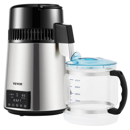Vandens distiliatorius VEVOR YMK40207, 1 l/val.