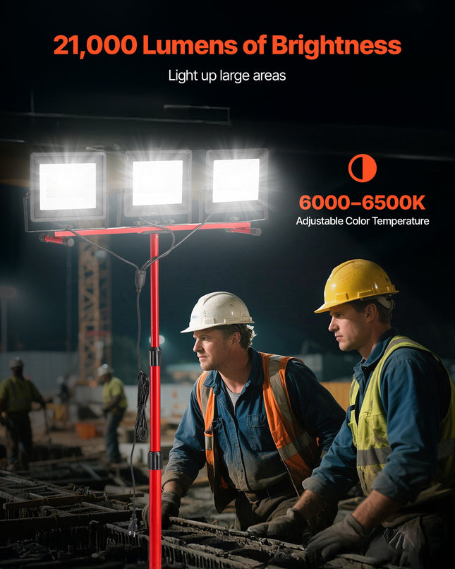 LED darbinis šviestuvas VEVOR RBSDGZD-006, 21000 lm
