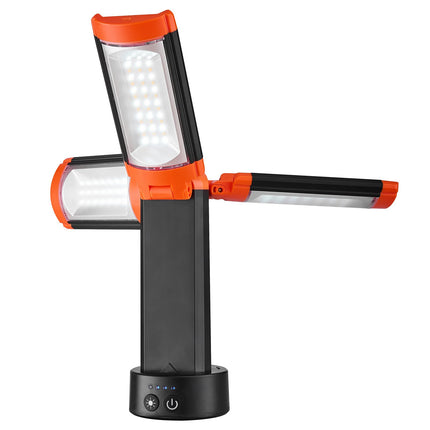 Akumuliatorinis LED prožektorius su stovu VEVOR RBLDGZD-003, 2200 lm