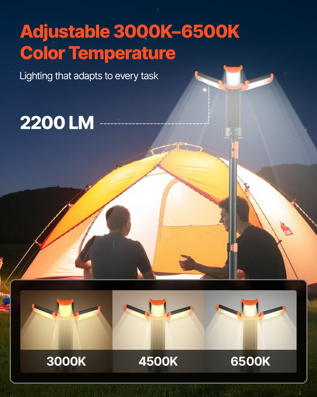 LED darbinis šviestuvas VEVOR RBLDGZD-002, 2200 lm
