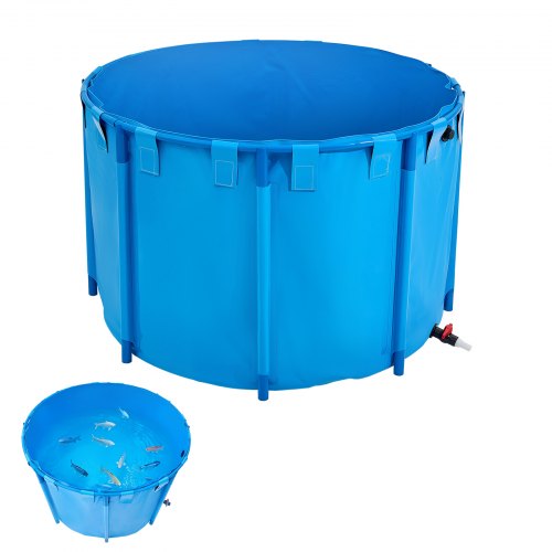 Antžeminis tvenkinys žuvims VEVOR DS-205, 1700 l talpa