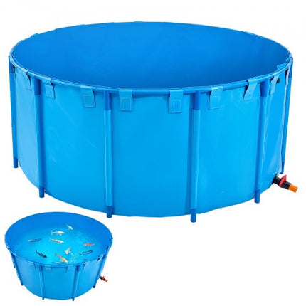 Antžeminis žuvų auginimo tvenkinys VEVOR DS-206, 4550 l