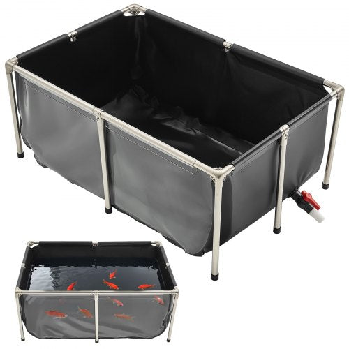 Antžeminis žuvų tvenkinys VEVOR DS-203, 480 l
