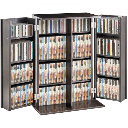 CD ir DVD laikymo spinta VEVOR KLDS-05, talpina iki 576 CD