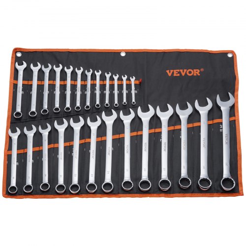 Kombinuotų raktų rinkinys VEVOR L0025B, 25 vnt. (6–32 mm)