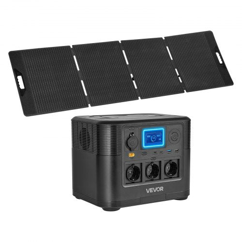Nešiojama elektrinė su saulės baterija VEVOR M9, 1200W