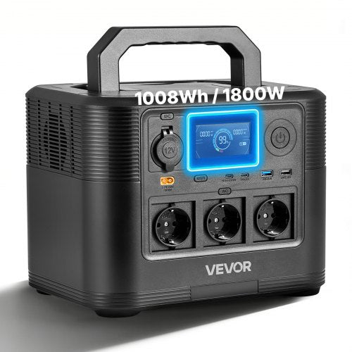 Nešiojama įkrovimo stotelė VEVOR M9, 1800W