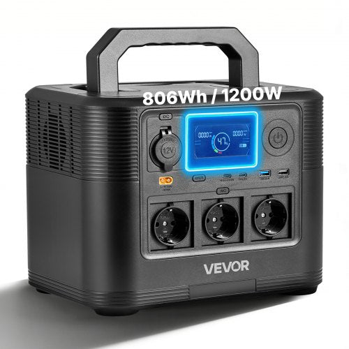 Nešiojama įkrovimo stotelė VEVOR M9, 1200W