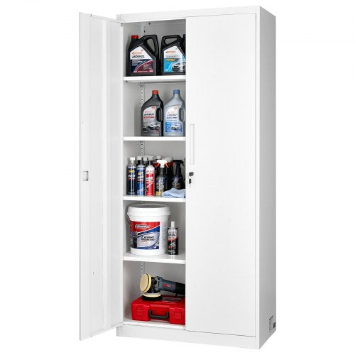 Metalinė daiktų saugojimo spinta VEVOR W124P2507010-1, 175 cm aukščio