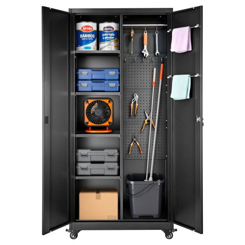 Metalinė daiktų saugojimo spinta VEVOR W124P250705, 179,5 cm aukščio