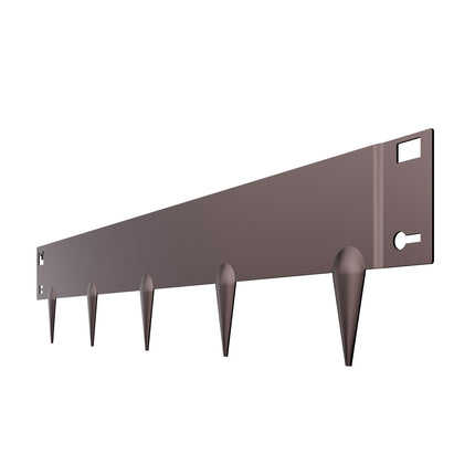 Plieniniai vejos atitvarai VEVOR ZY-39X4-5Brown, 5 vnt.