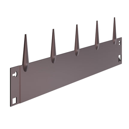 Plieniniai vejos atitvarai VEVOR ZY-39X4-5Brown, 5 vnt.