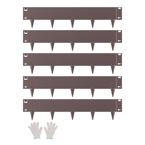Metalinis vejos atitvaras VEVOR ZY-39X5-5Brown, 5 vnt., 99x12,7 cm
