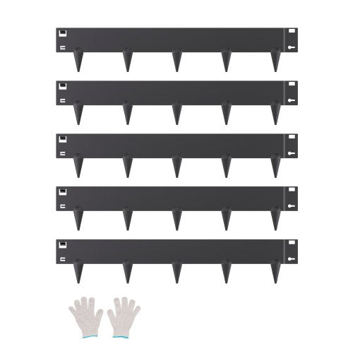 Metalinis vejos atitvaras VEVOR ZY-39X4-5Black, 5 vnt.