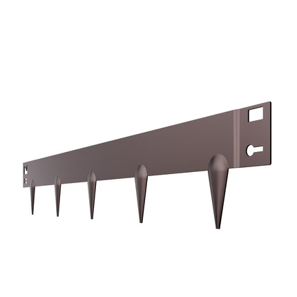 Plieniniai vejos borteliai VEVOR ZY-39X3-5Brown, 5 vnt. rinkinys